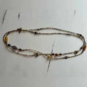 Silpada bead and sterling silver necklace